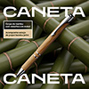 152545 - Caneta corpo de bambu com detalhes em metal