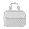 454570 - Necessaire PVC e couro impermeável