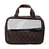 454570 - Necessaire PVC e couro impermeável