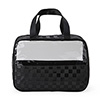 454570 - Necessaire PVC e couro impermeável