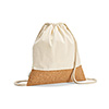 458050 - Mochila sacola de algodão e cortiça - 370x410 mm