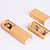 500005 - Chaveiro de metal com detalhe em bambu