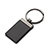 508555 - Chaveiro de metal retangular com argola