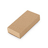 508565 - Chaveiro de metal retangular com tira de nylon