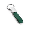 508585 - Chaveiro de metal com argola e couro sintético