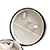 601090 - Porta-joias de couro sintético interno aveludado