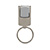 650010 - Mini pen drive chaveiro 16GB prata fosco com tampa
