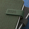 750540 - Agenda diária A5 em PET reciclado