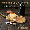 851075 - Tábua de bambu para queijos 