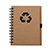 CD1015 - Caderno ecológico com suporte para caneta
