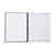 CD1070 - Caderno de capa de couro sintético - 28x22cm