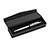 EM7080 - Estojo de papelão texturizada preta para caneta