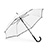 GC1035 - Guarda-chuva em poliéster com faixa refletora