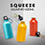 SQ7010 - Squeeze de alumínio com capacidade de 420ml