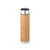 301080 - Garrafa térmica de 430ml em aço inox e bambu