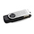 US1005 - Pen drive com tampa giratória de 16GB