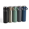 Garrafa térmica de 450ml em inox com tampa