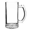 Caneca de chopp de vidro cristal de 550ml