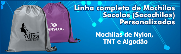 Mochilas Sacolas Personalizadas